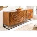 Riess-Ambiente Scorpion 177cm braun Mangoholz aufwendige 3D Schnitzereien