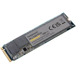 Intenso Premium SSD 500GB M.2 2280 PCIe 3.0 x4 NVMe 1.3 - internes Solid-State-Module