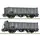 Roco 2-tlg. Set: Offene Güterwagen PKP 6600216 H0
