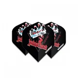 WINMAU Rock Legends Judas Priest Blade Dart Flights 100 micron schwarz
