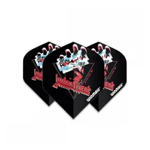 WINMAU Rock Legends Judas Priest Blade Dart Flights 100 micron schwarz