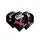 WINMAU Rock Legends Judas Priest Blade Dart Flights 100 micron schwarz