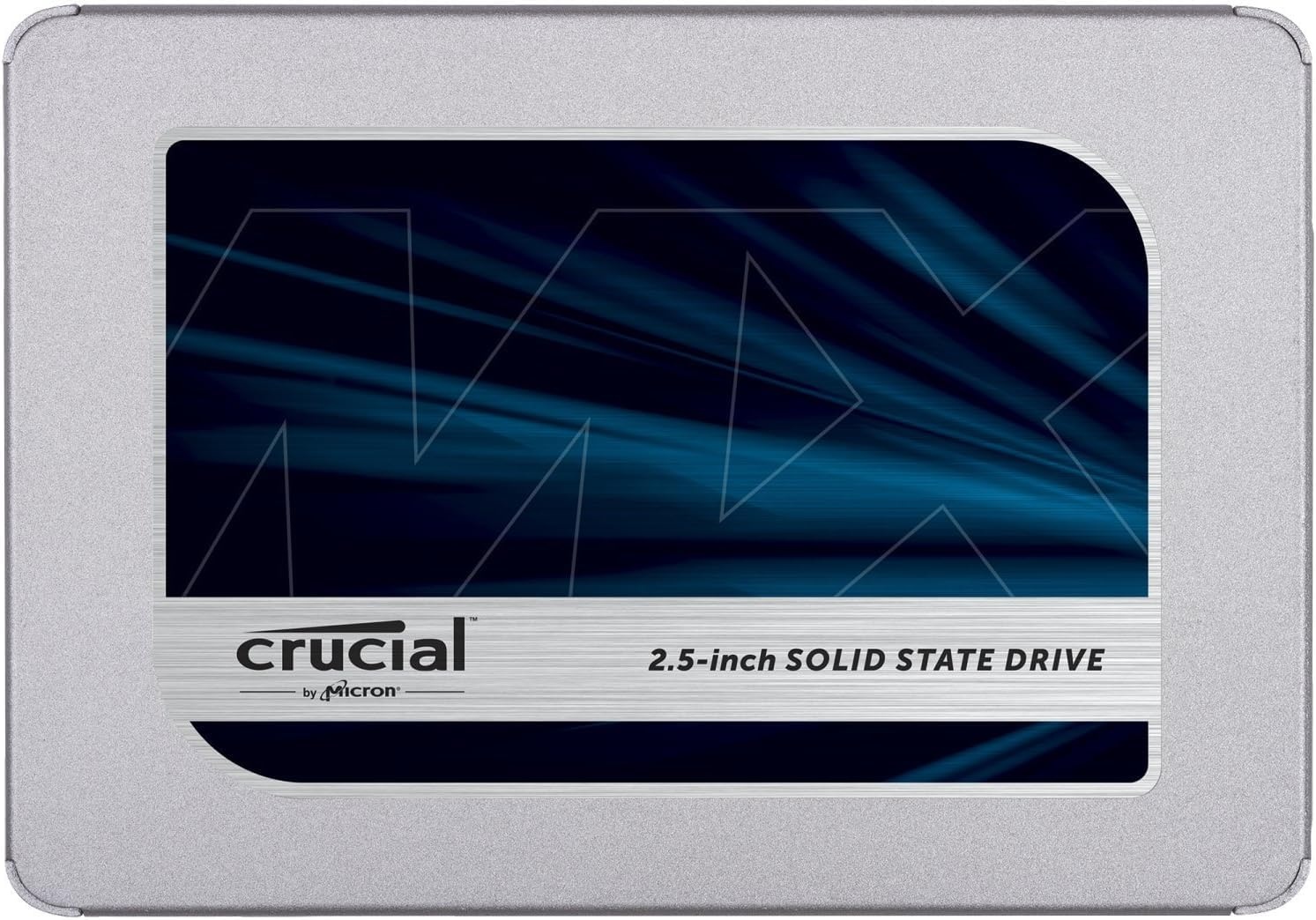 Crucial MX500 500GB 3D NAND SATA 2,5 Zoll Interne SSD, Bis zu 560 MB/s - CT500MX500SSD1