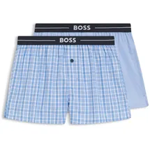 Boss Ew Boxershorts 2 Einheiten Open Blue M