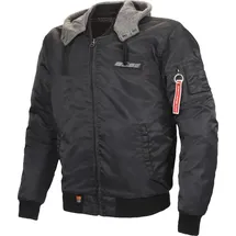 BÜSE Rexford Textiljacke Schwarz/Grau 50