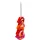 Kare Stabkerzenhalter Lips Rot