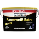 Primaster Raumweiß Extra Wandfarbe weiß matt 12 l