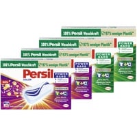 2x Persil Power Bars Color Waschmittel (16 Waschladungen), vordosiertes Buntwaschmittel & 2x Persil Power Bars Universal Waschmittel (16 Waschladungen), vordosiertes Vollwaschmittel