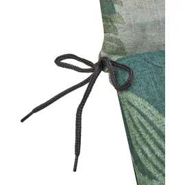 GO-DE Hochlehner Auflage 48 x 118 x 5 cm beige/blau/grün 4-tlg.