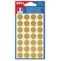 APLI Markierungspunkte rund Stempel gold