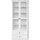 trendteam Vitrine Baxter 81 x 41 x 196 cm Weiß