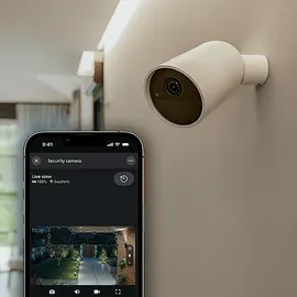 Philips Hue Secure 2K-Videoauflösung Schwarz