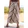 LASCANA Hosenrock Damen Beige/Braun Bedruckt 34