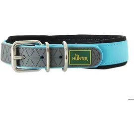 Hunter Convenience Comfort Halsband Türkis M (50 cm)