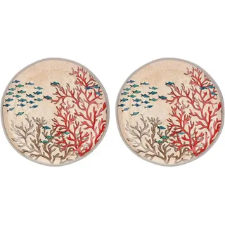 Rose & Tulipani Sea Life Teller, 2er-Set