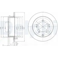 Delphi Bremsscheibe BG4037
