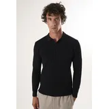 Felix Hardy Rollkragenpullover Schwarz M