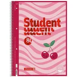 Brunnen Collegeblock A4 Lin.27 90g Fruity Love