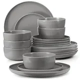 konsimo® VICTO Tafelservice 18-tlg. grau