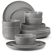konsimo® VICTO Tafelservice 18-tlg. grau