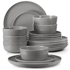 konsimo® VICTO Tafelservice 18-tlg. grau