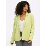 sheego Sweatblazer in pistazie | Gr.: 58