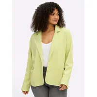 sheego Sweatblazer in pistazie | Gr.: 58