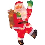 Konstsmide Fensterbild Weihnachtsmann m. LED 20fl
