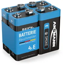 Ansmann Rauchmelder Extrem Lithium 9V 4 St.