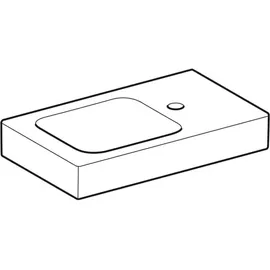 Geberit iCon xs Ablagenwaschtisch 53 x 31 cm (124053600)