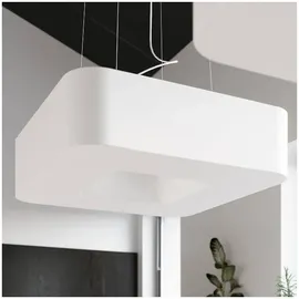 Sollux Urano 8-flg. 60 cm rund weiß Stahl