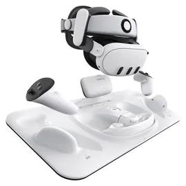 Bobovr D3 Ladegerät Weiss Meta Quest 3