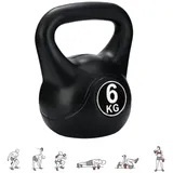 MAGIC SELECT 6 kg Kettlebell-Gewicht mit Ergonomischem Griff, Kettlebell-Hantel für Muskeltraining zu Hause und im Fitnessstudio.