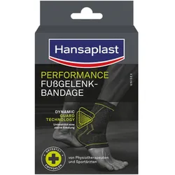 Hansaplast PERFORMANCE FUßGELENK-BANDAGE Größe M 1 St Bandage