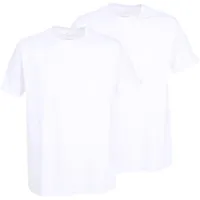 Tom Tailor T-Shirt, Vorteilspack - Lucky T, Halbarm, Rundhals, einfarbig Weiß L