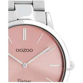 Oozoo - Damenuhr - C20028 - Silber Pink - Silber