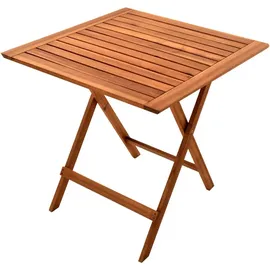 SAM Outillage Balkonmöbel Set 3tlg Akazie Klapptisch 60 x 60 cm BLOOM