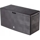 Kadax Gartenkiste, 290l, Dunkelbraun, 114 X 47 X 60 Cm