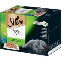 Sheba Sauce Lover Multipack 12 x 85 g
