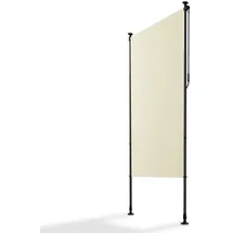 Juskys Senkrechtmarkise Barbados 120 x 310 cm beige