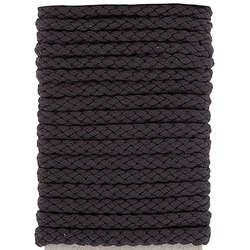 buttinette Kordel für Bekleidung, dunkelgrau, 8 mm Ø, Länge: 5 m