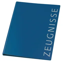 Veloflex Ringbuch A4 Zeugnisse 16mm 4 Ringe dunkelblau Packung mit 10 Stück