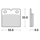 TRW Lucas Racingbelag MCB19RQ