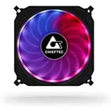 Chieftec CF-1225RGB - PC-Ventilator (Computergehäuse, Lüfter, 12 cm, 1200 U/min, 16 dB, 53 cfm)