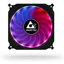 Chieftec CF-1225RGB - PC-Ventilator (Computergehäuse, Lüfter, 12 cm, 1200 U/min, 16 dB, 53 cfm)