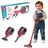 Dirt Devil Spielzeug Staubsauger 3-in-1 - Kinderstaubsauger mit 2 Aufsätzen - Funktionierende Saugfunktion und Realistische Geräusche - Für Jungen und Mädchen ab 3 Jahre - Kinderspielzeug - Rot/Grau