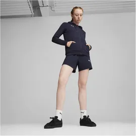 Puma teamGOAL Casuals Kapuzenjacke Damen 06 navy/white M