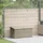 vidaXL Garten-Auflagenbox 110 x 50 x 58 cm Hellgrau
