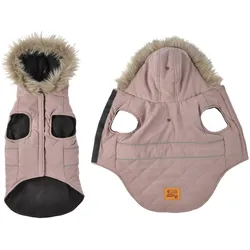 Winterjacke Hund rosa Gr. L