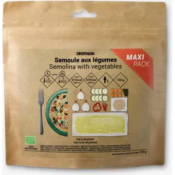 Trekkingnahrung Griess Gemüse vegetarisch gefriergetrocknet - Maxi Pack 150 g EINHEITSGRÖSSE